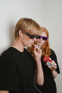 Rectangular Frame Sunglasses