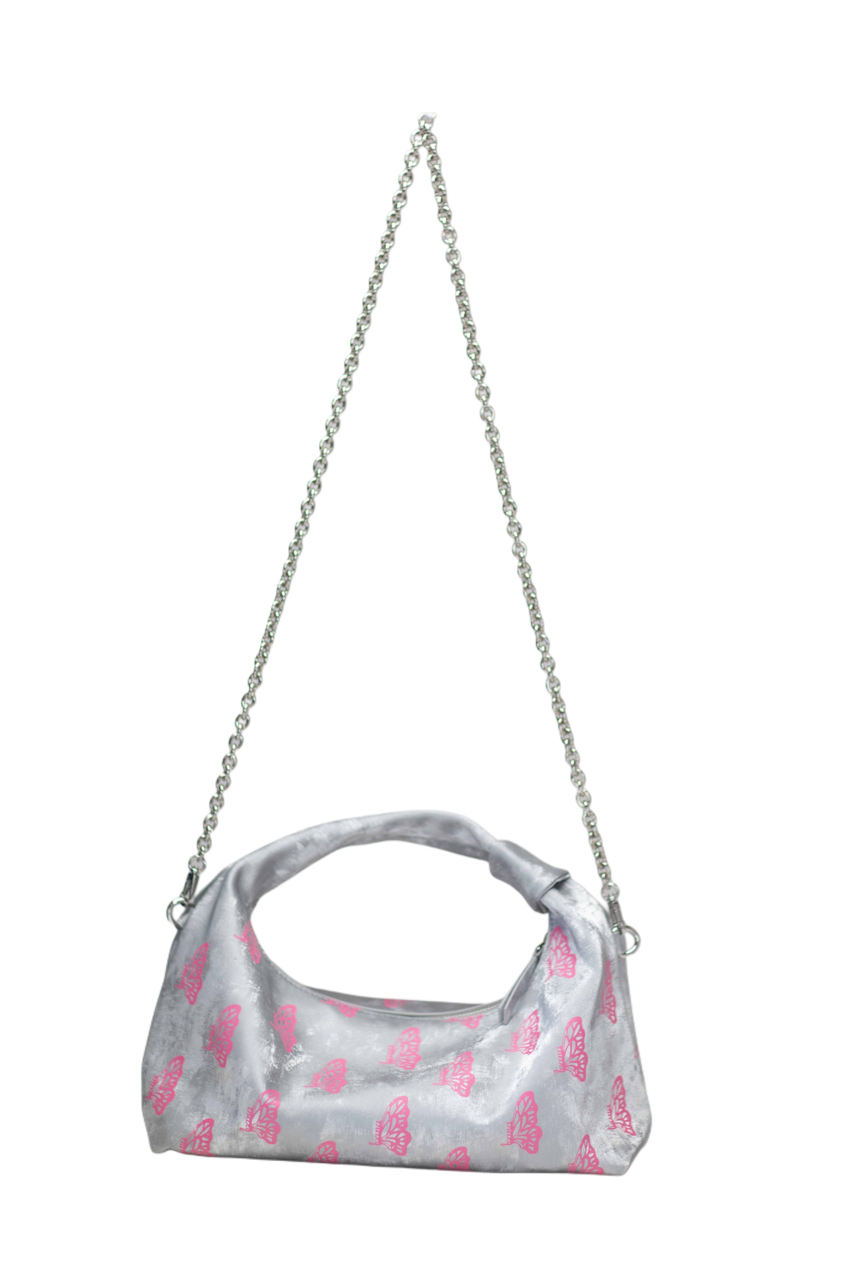 Silver Lunaris Shoulder Bag