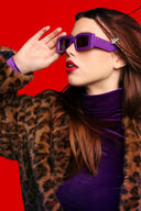 Rectangular Frame Sunglasses